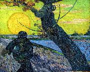 Vincent Van Gogh The sower painting